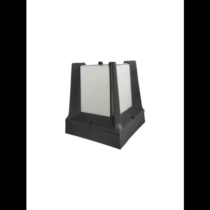 Venso Bahçe Set Üstü Pırlanta Armatür E27 Küp Izgaralı