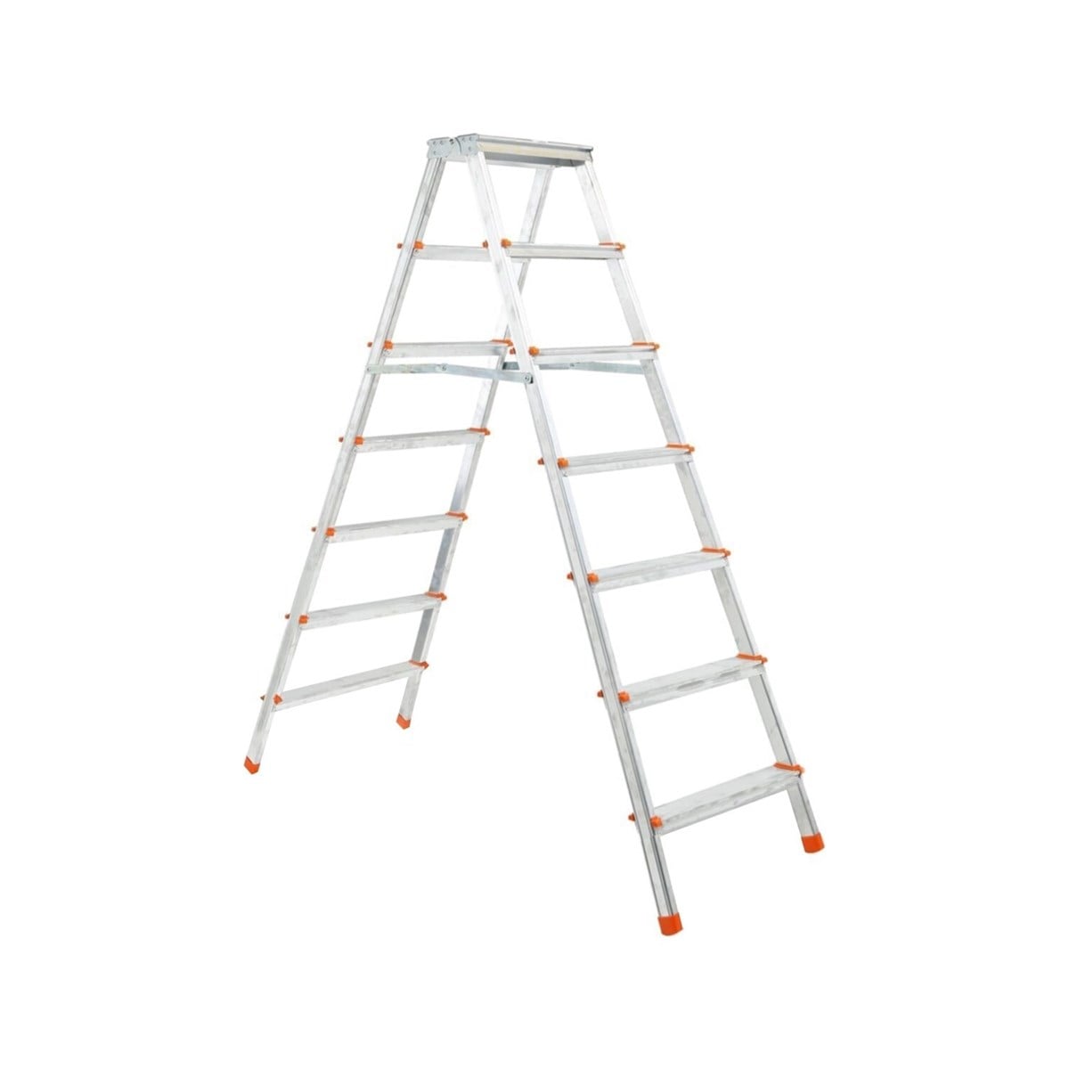 ELBE 7+7 ÇİFT ÇIKIŞ ALÜMİNYUM MERDİVEN