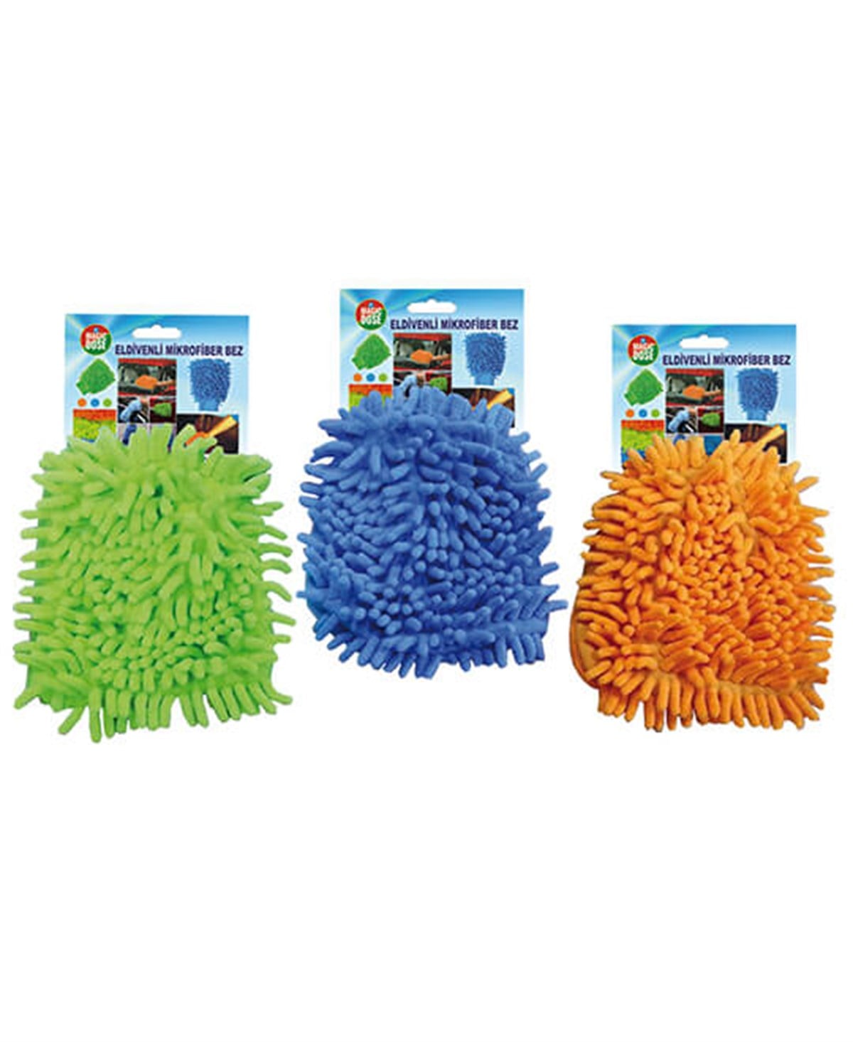 ELDİVENLİ MİKROFİBER BEZ