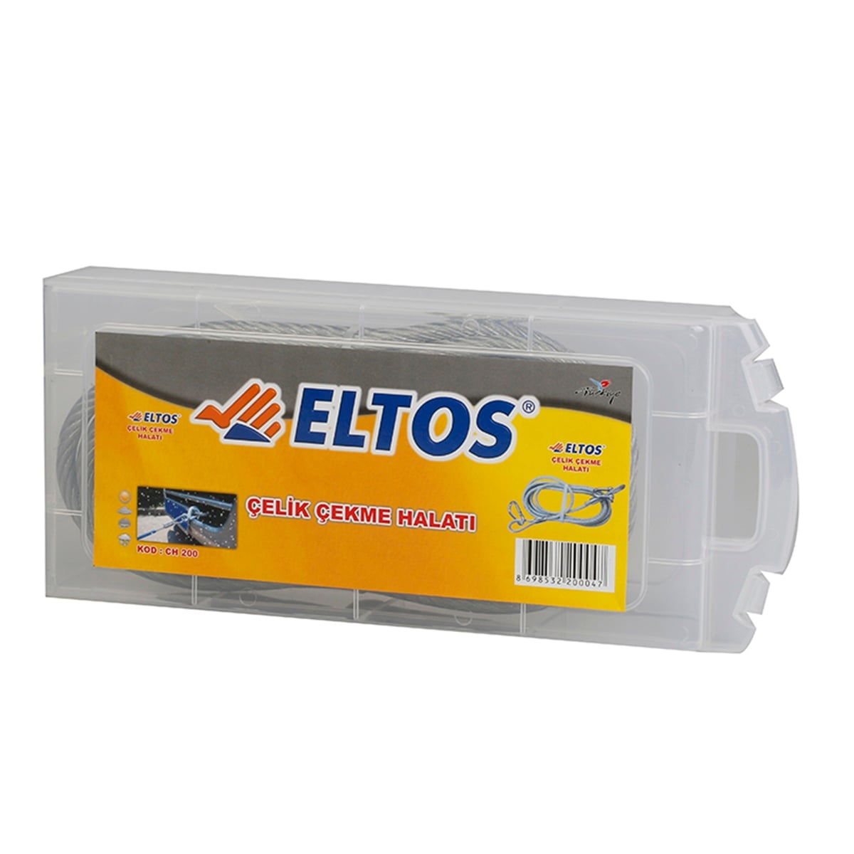 ELTOS ÇELİK ÇEKME HALATI 6-8 mm