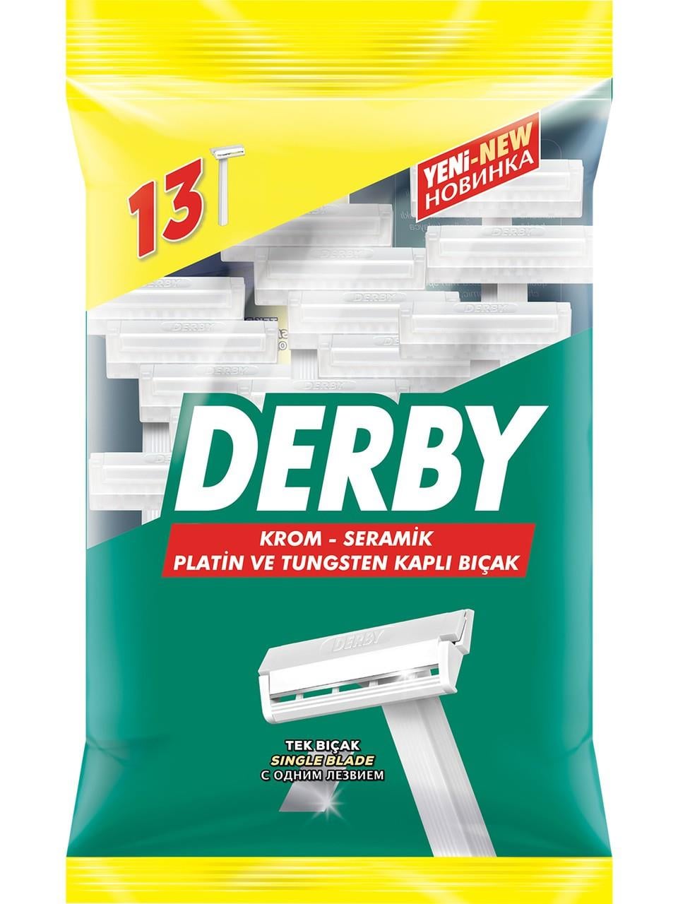 Derby Tek Bıçak+Sam 13Lü Poşet