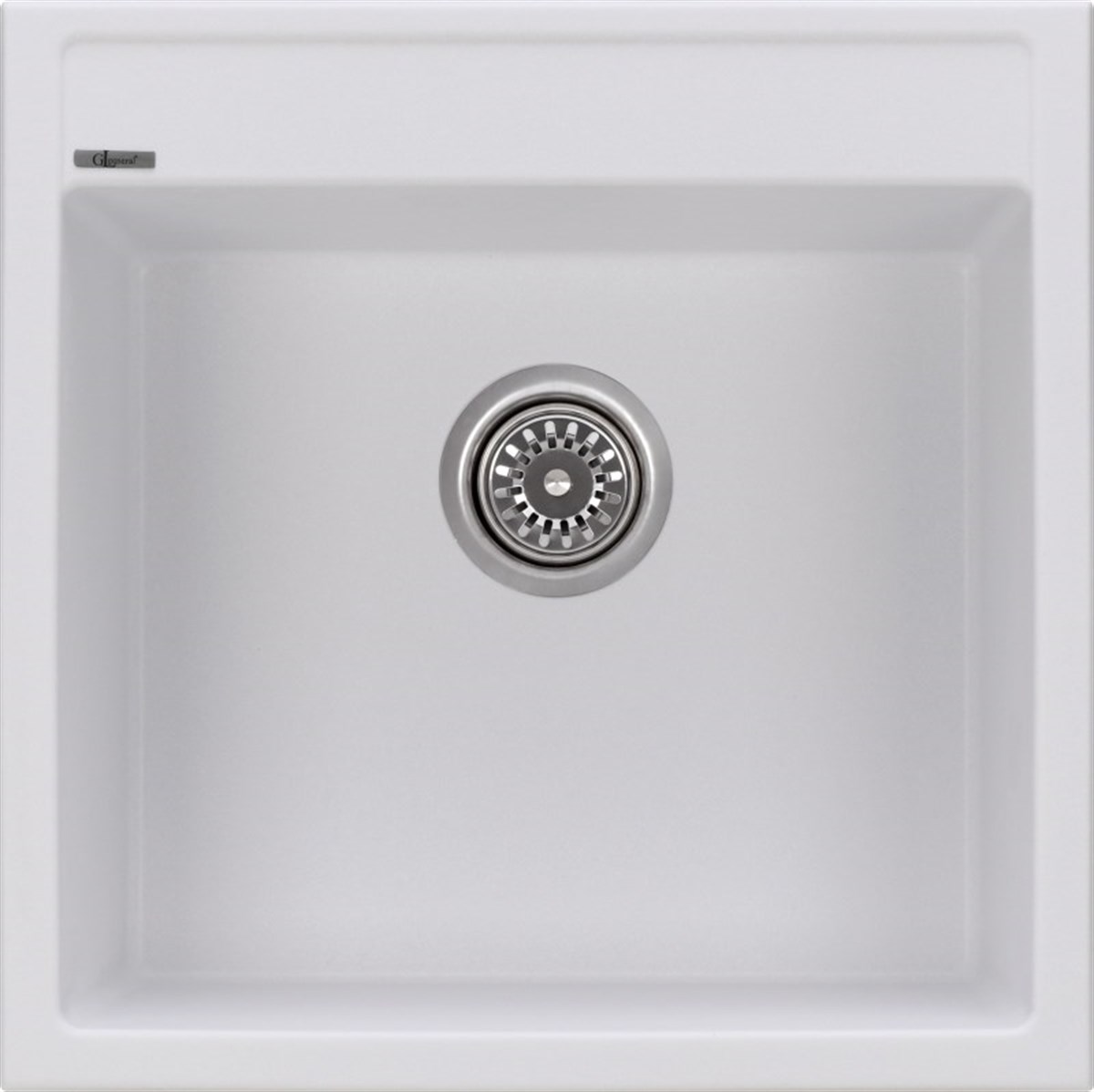 Glgeneral Vısta Granit Evye 50X50 Beyaz