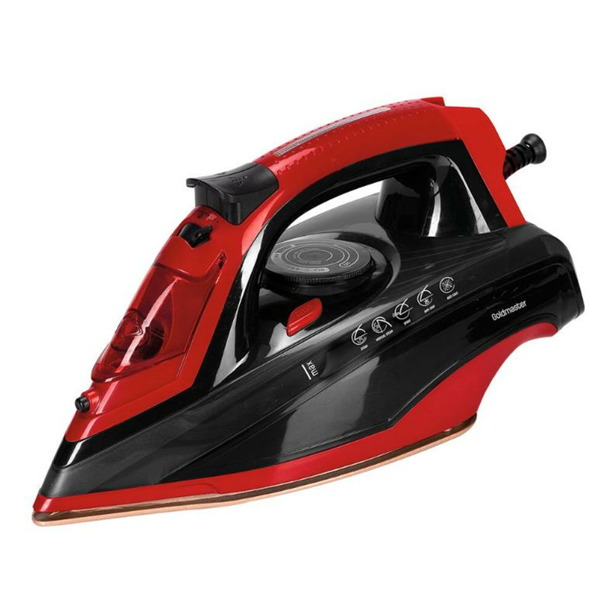 Goldmaster Gm-7618K Airjet Buharlı Ütü Kırmızı