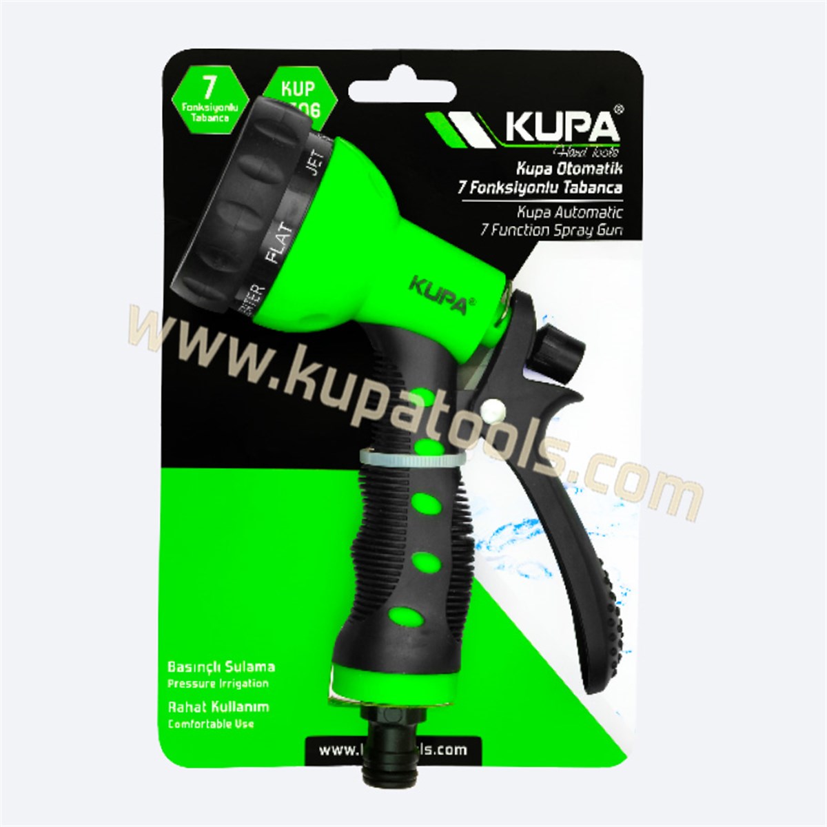 Kupa 8506 Otomatik Tabanca 7 Fonksiyon