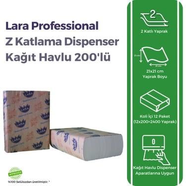 Lara Z Kat Havlu 200'Lü