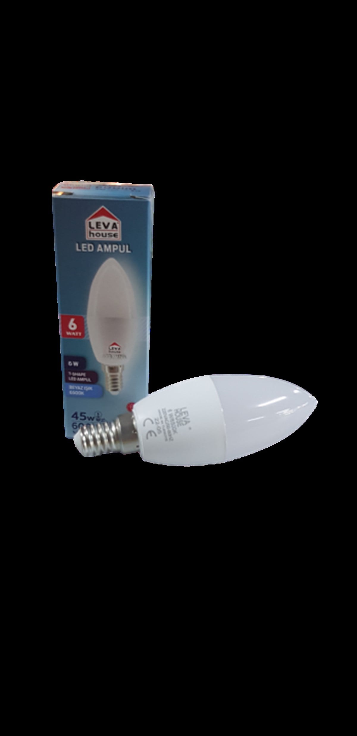 Leva Led Mum Ampul 6W E14 Beyaz