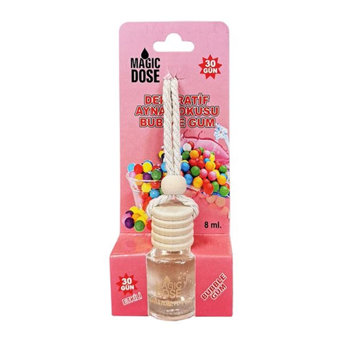 MAGIC DOSE DEKORATİF AYNA KOKUSU 8 ML BUBBLE GUM