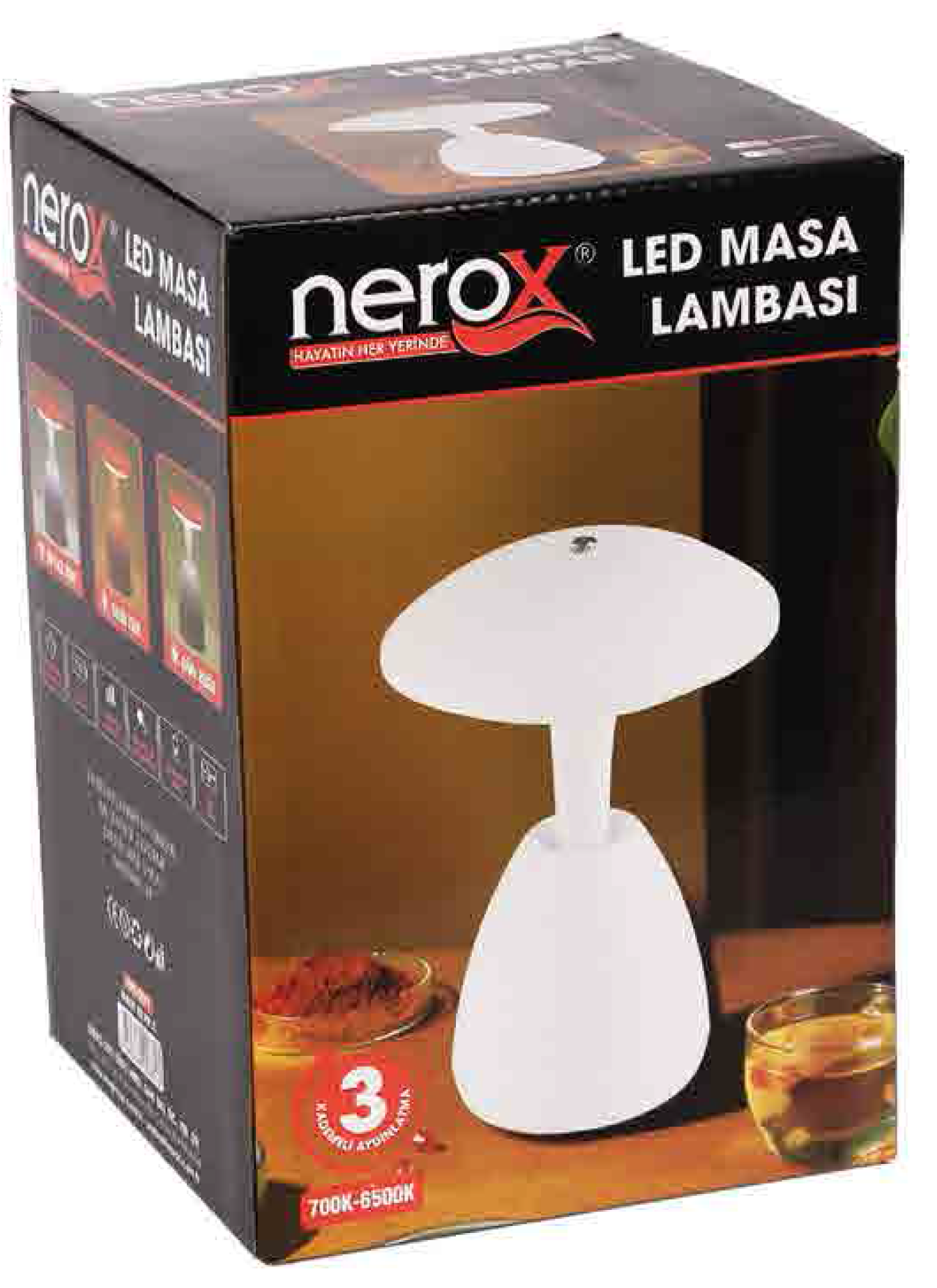 Nerox 0871 Led Masa Lambası