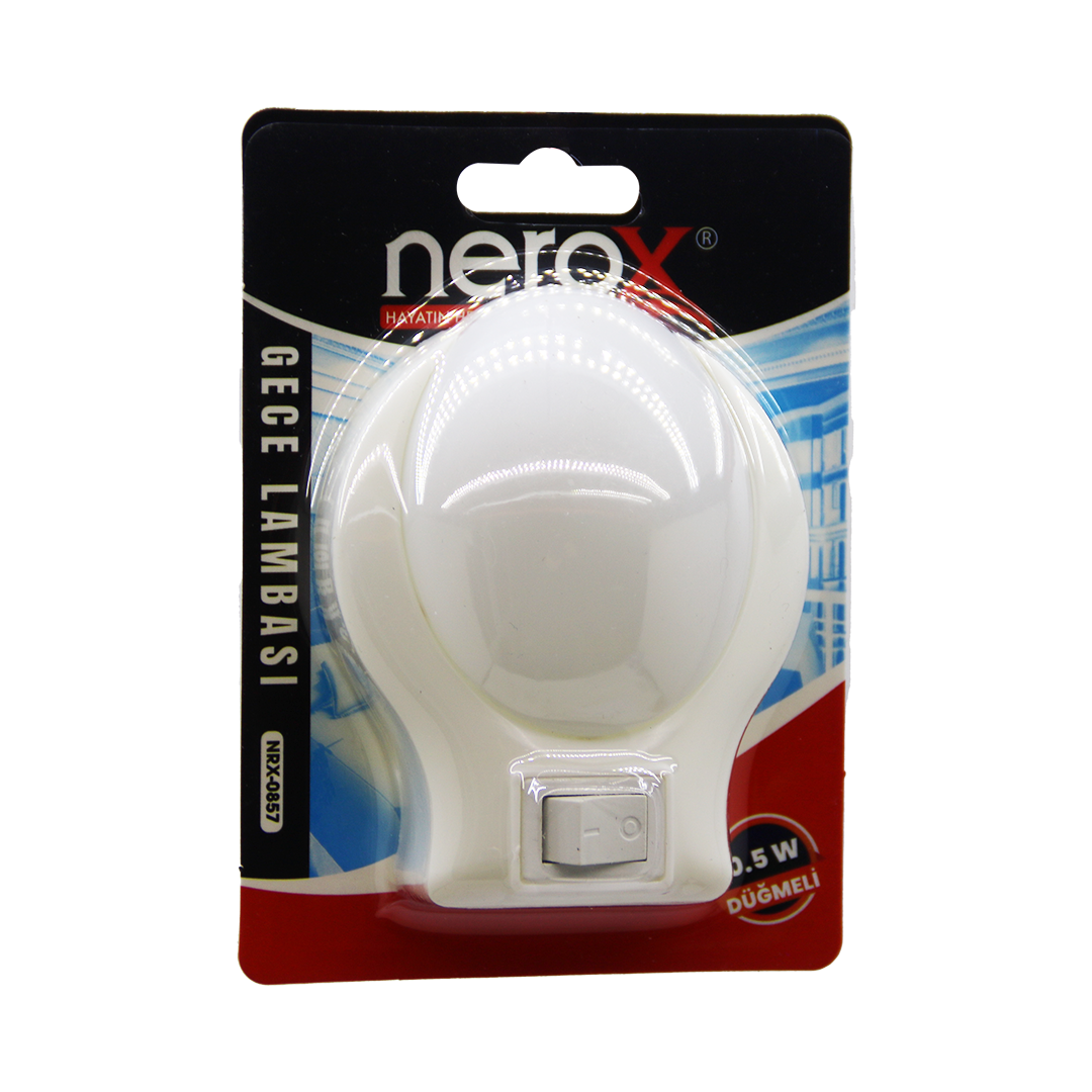 Nerox Gece Lambası Elips Anahtarlı