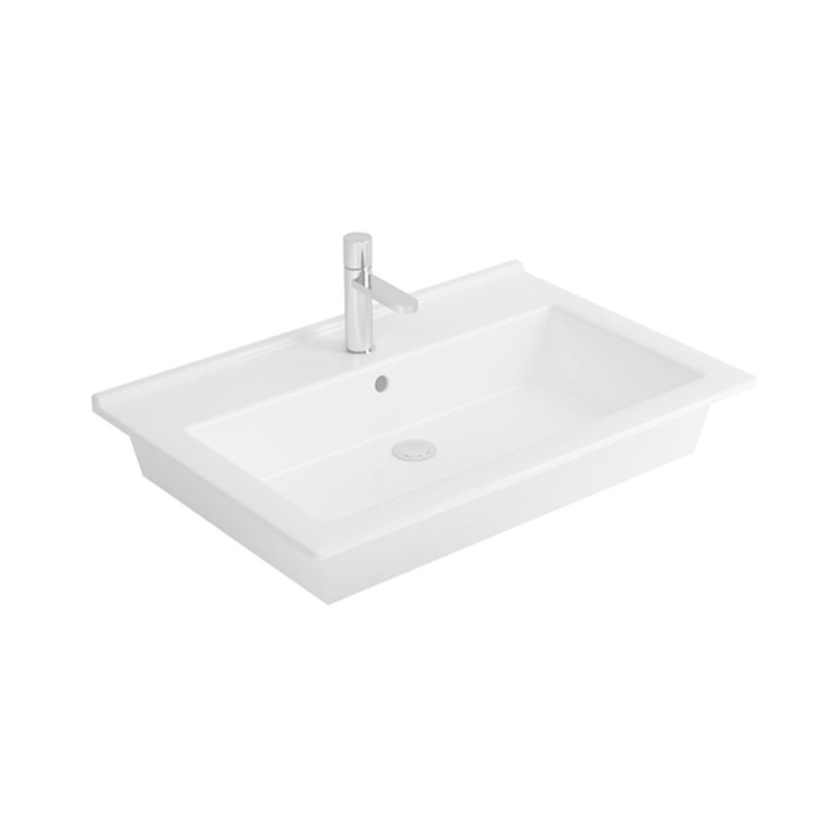 NEWARC SİLVER SLİM ETEJERLİ LAVABO 55 CM
