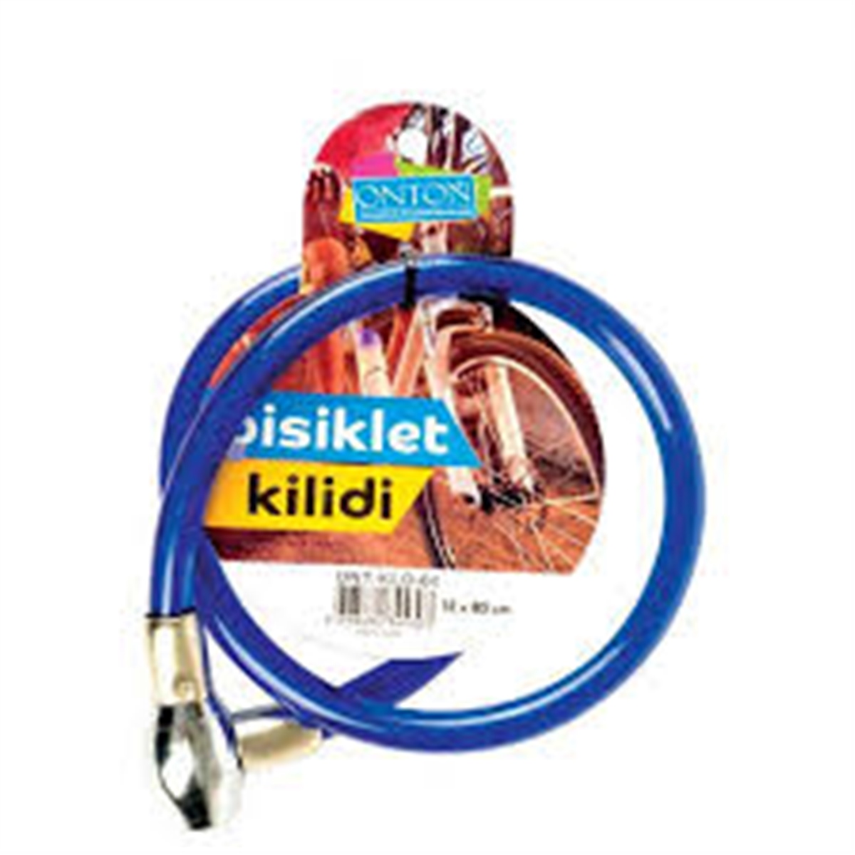 ONTON KLD-04 BİSİKLET KİLİDİ 12X80CM