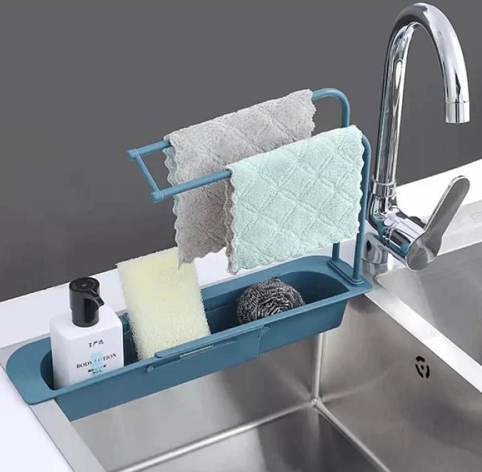 Organizers Lavabo Düzenleyici Askılı Süngerlik