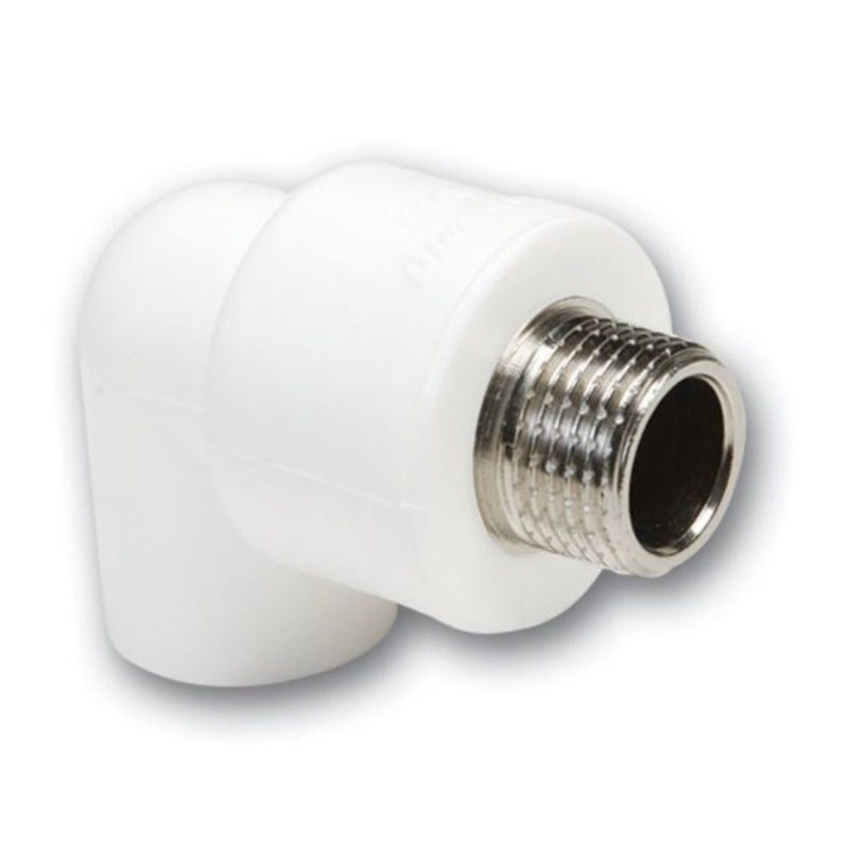 ÖZENİŞ 25X1/2 PPRC DIŞ DİŞLİ DİRSEK BEYAZ