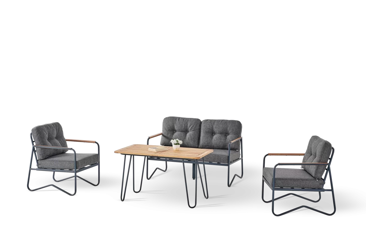 Paffia Space 2'Li Set Antrasit