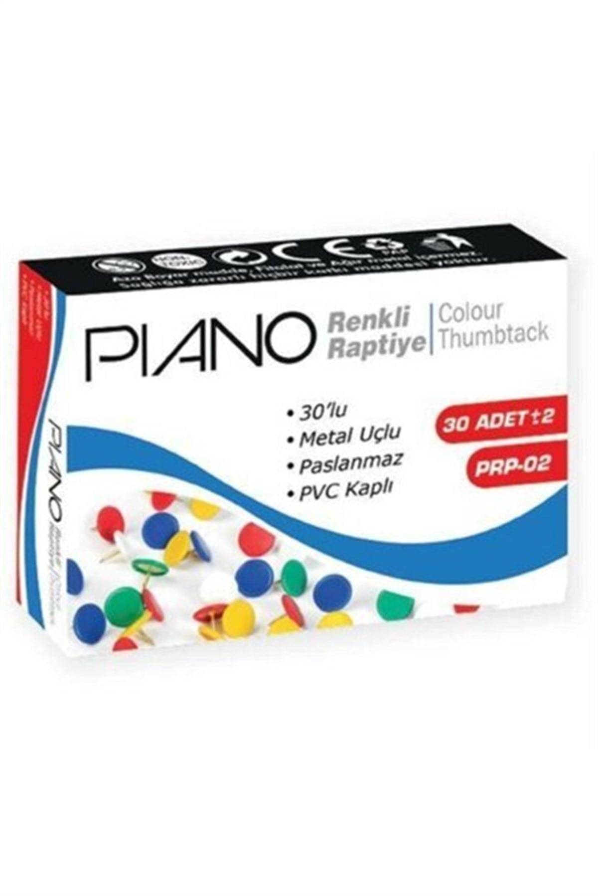 PİANO RAPTİYE RENKLİ BAŞLI