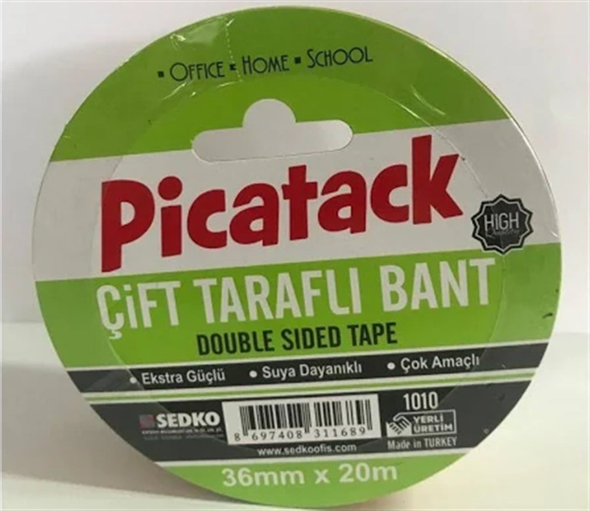 PİCATACK ÇİFT TARAFLI BANT 36X20 MT