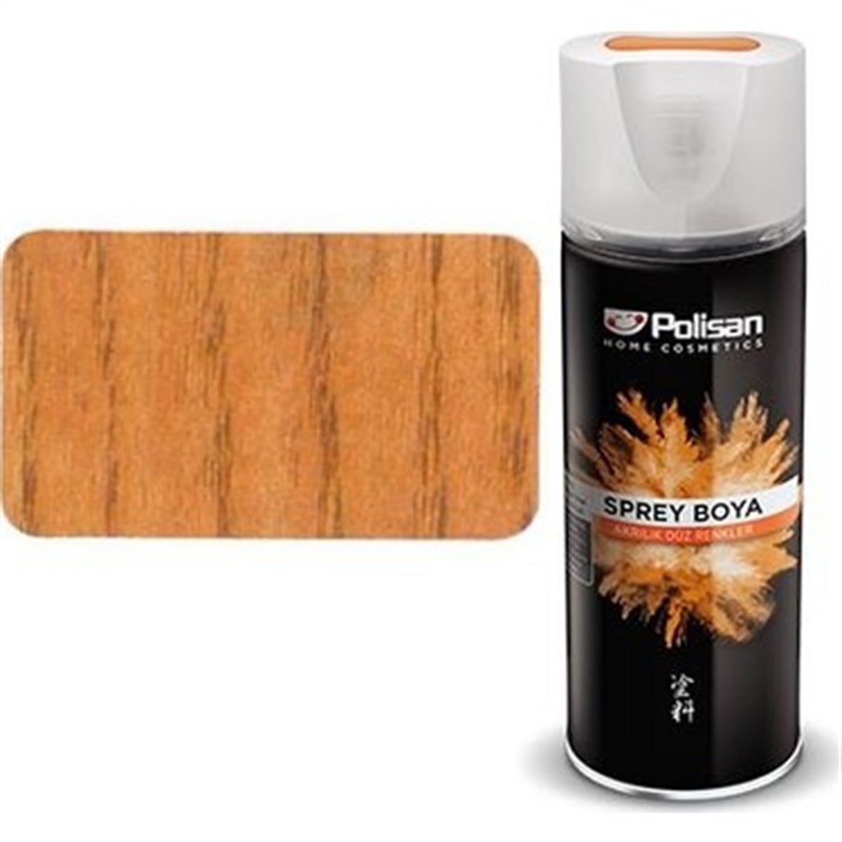 POLİSAN W&W SPREY AHŞAP RENKLENDİRİCİ AÇIK MEŞE