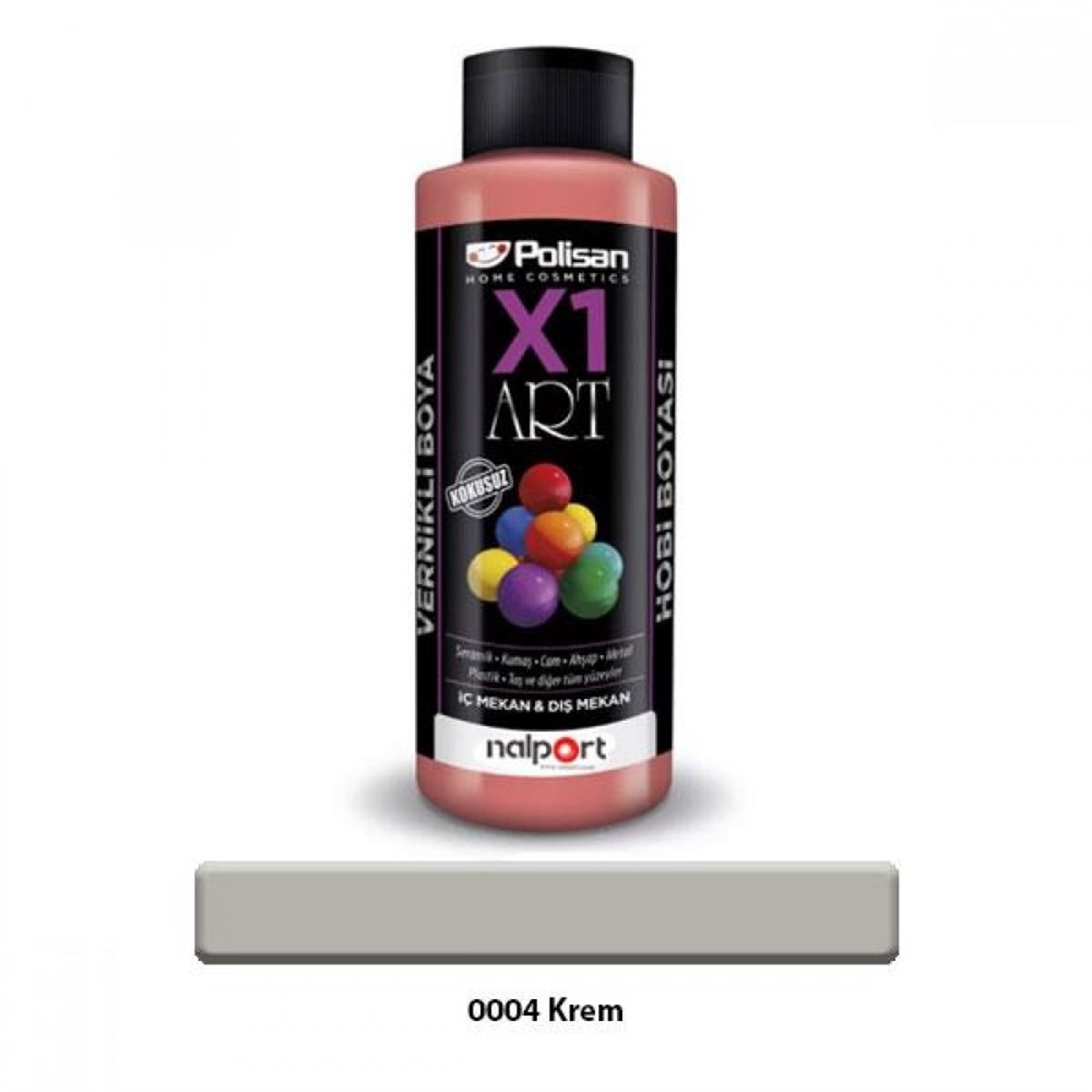 POLİSAN X1 ART VERNİKLİ BOYA KREM