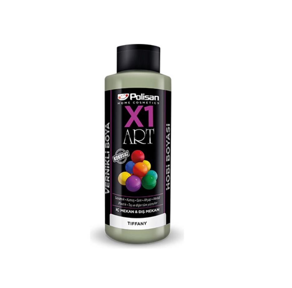 Polisan X1 Art Vernikli Boya Tifany 120 Ml