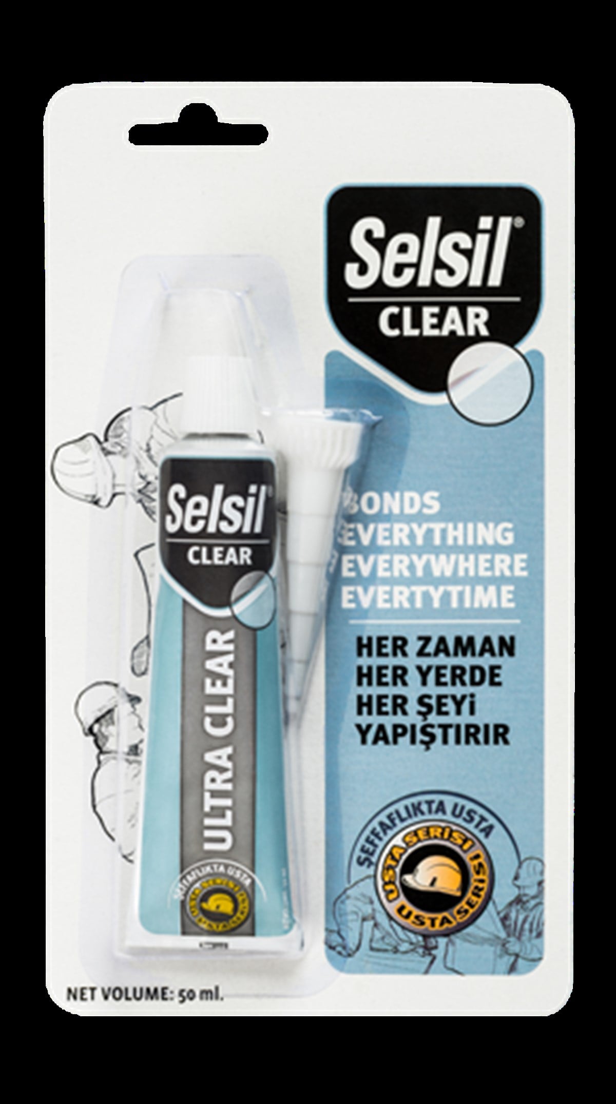 SELSİL ULTRA CLEAR YAPIŞTIRICI 50 ML
