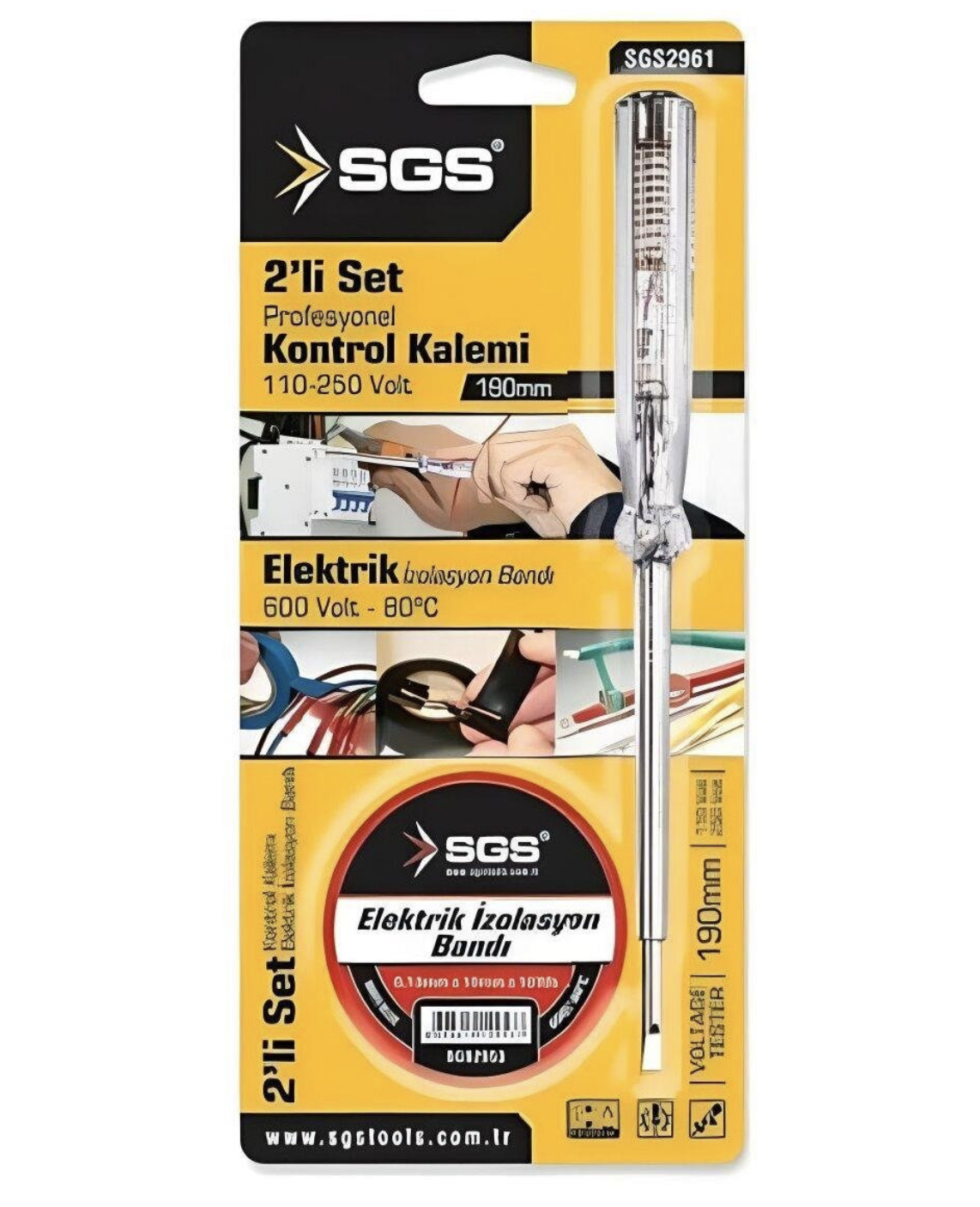 Sgs 2961 Kontrol Kalemi Seti