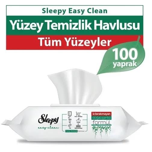Sleepy Yüzey Temizlik Havlusu 100 Lü