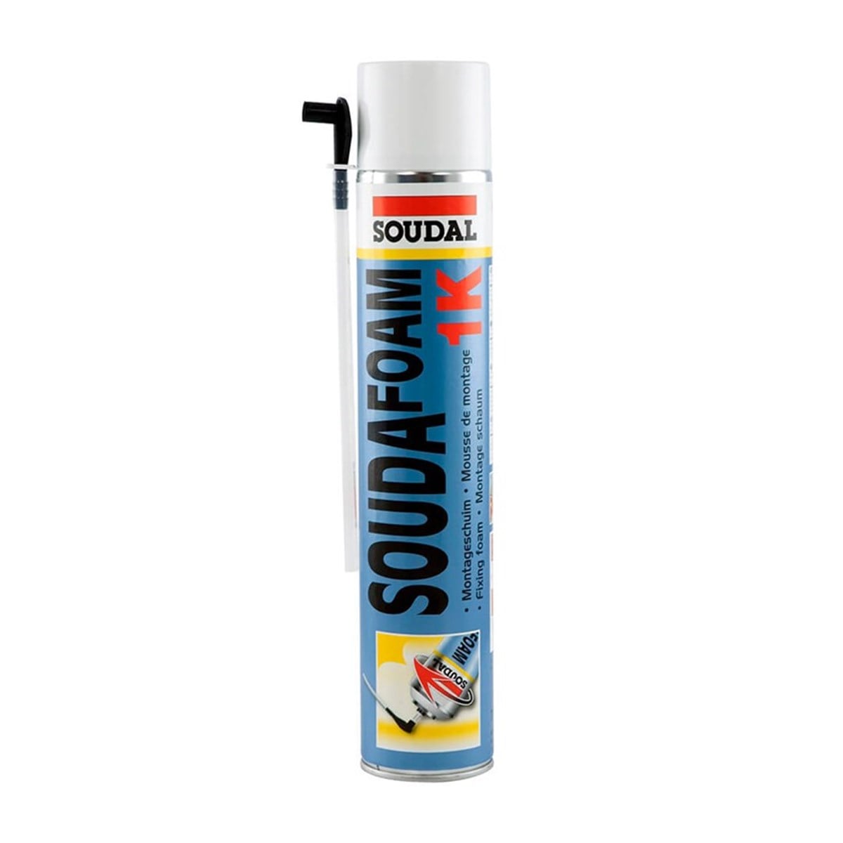 SOUDAL SOUDAFOAM 1K KÖPÜK 600 GR
