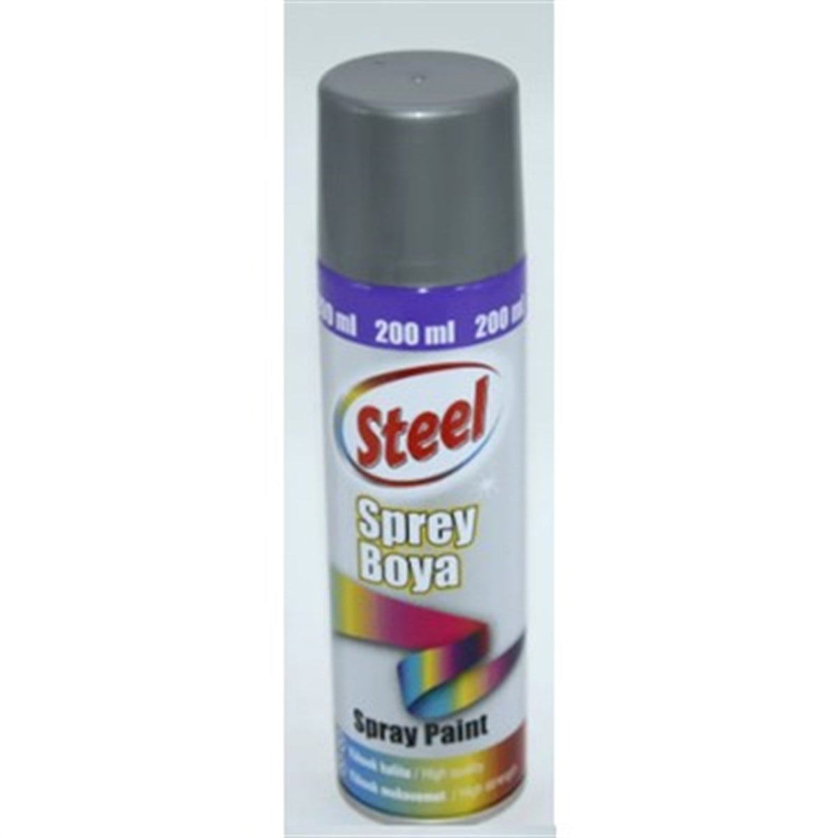 STEEL SPREY BOYA GRİ 400 ML