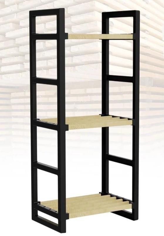 Stickwood 2503 Ahşap Çok Amaçlı 3 Katlı Raf