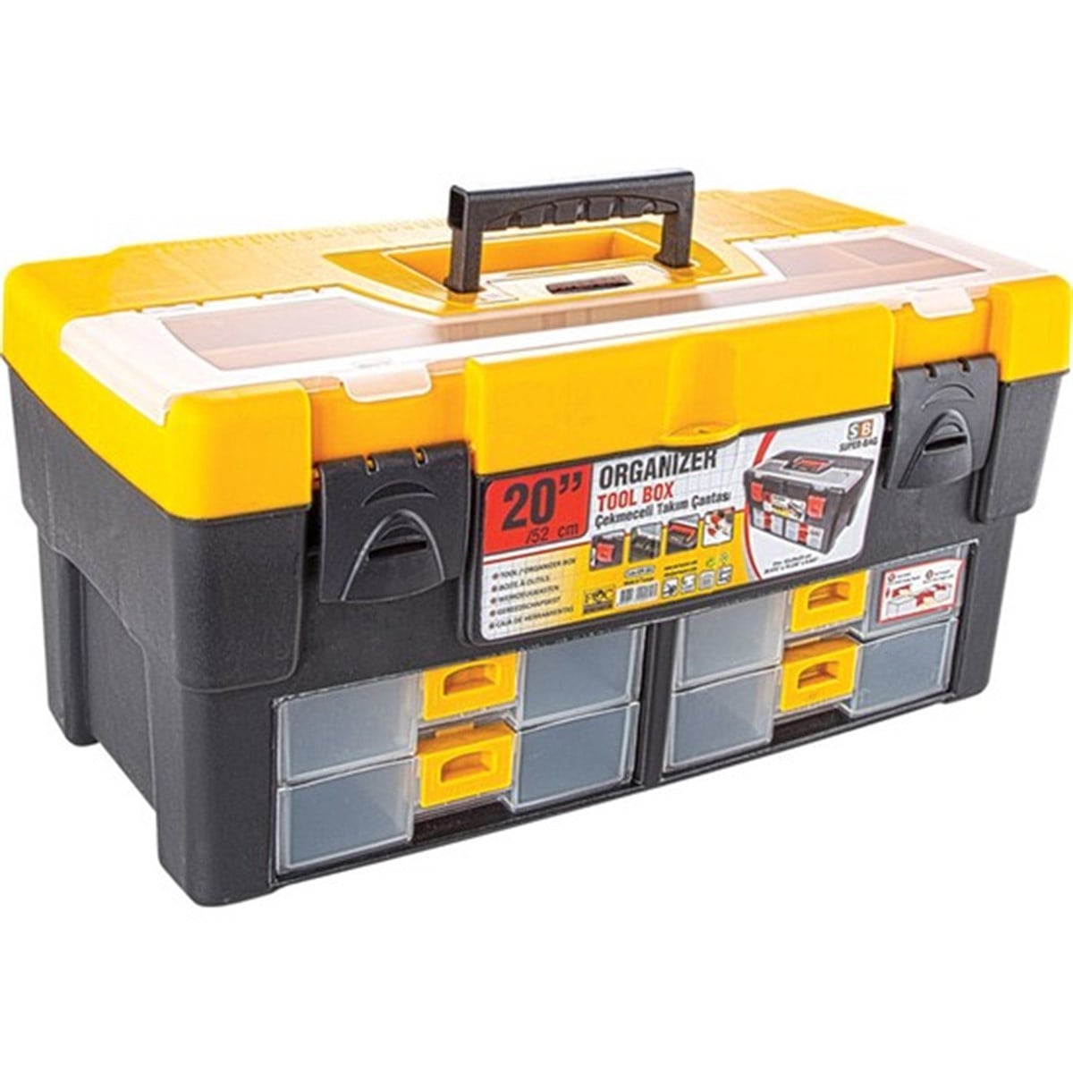 SUPER-BAG 2055 KLASİK TAKIM ÇANTASI ÇEKMECELİ