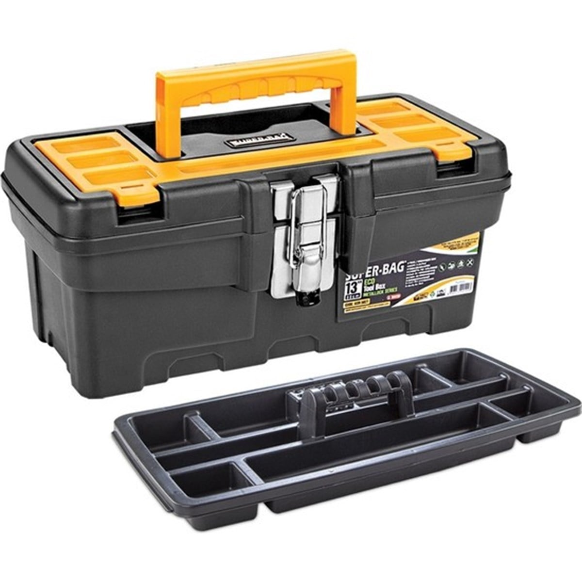 SUPER-BAG 5027 METAL KİLİTLİ TAKIM ÇANTASI 13'' EKO