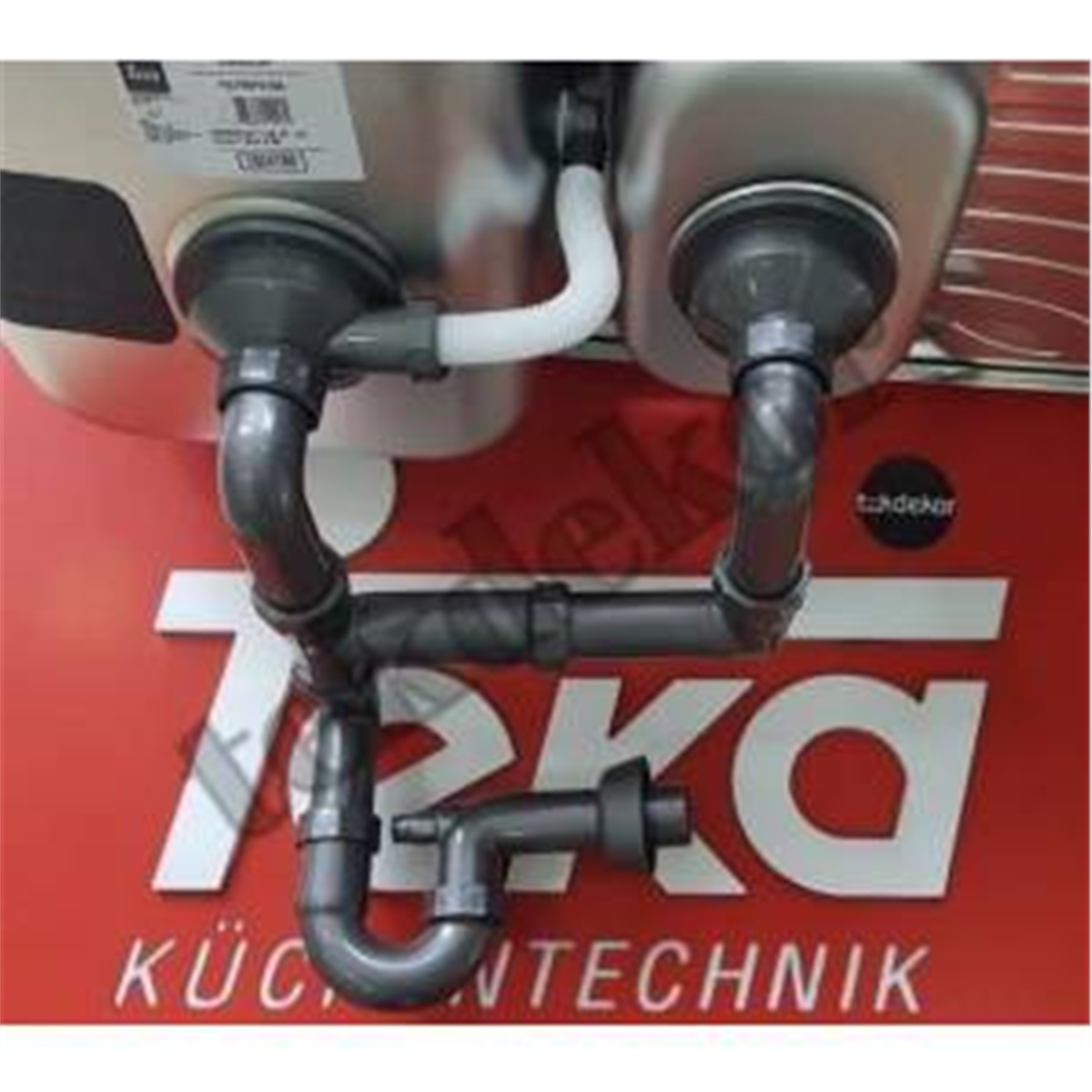 TEKA PN60 1,5 GÖZ EVYE YEDEK SİFON