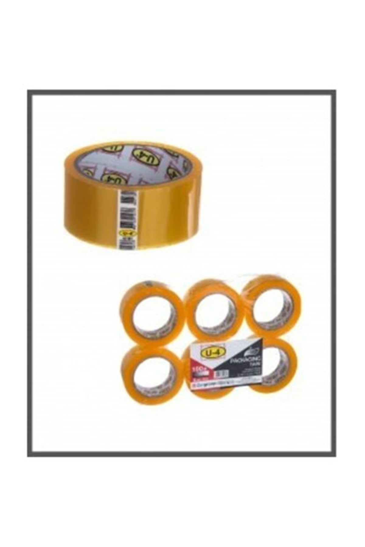 U-4 KOLİ BANDI 45X100 ŞEFFAF