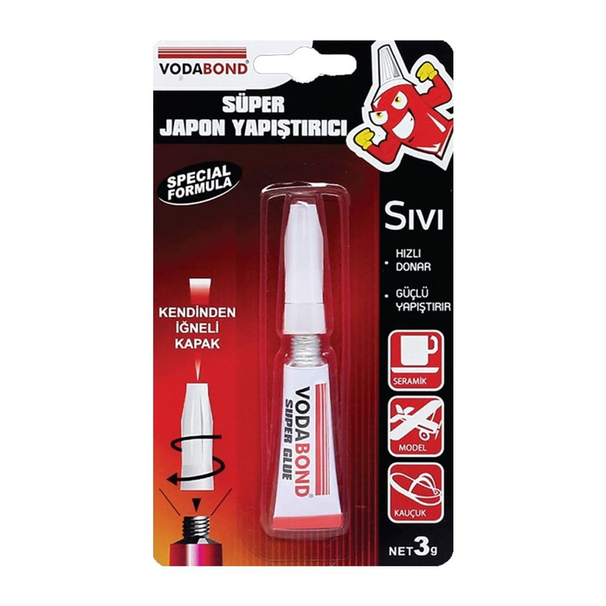 VODABOND JAPON YAPIŞTIRICI 3 GR
