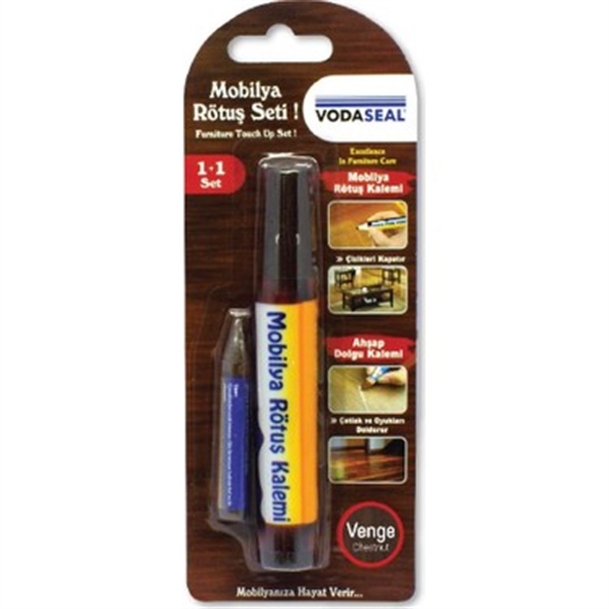 VODASEAL MOBİLYA RÖTUŞ SETİ VENGE