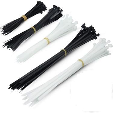 Zimak Plastik Kablo Bağı 3,6X150 Mm Siyah-Beyaz