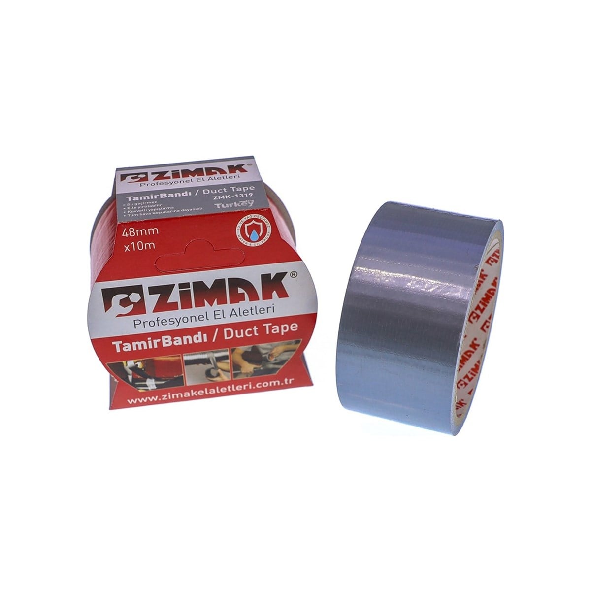 ZİMAK TAMİR BANDI GRİ 48MM X10 MT