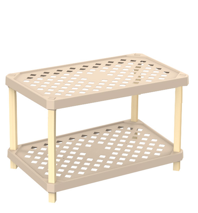 Fixwood Fix-2001-2 Ahşap Plastik 2 Raflı Düzenleyici