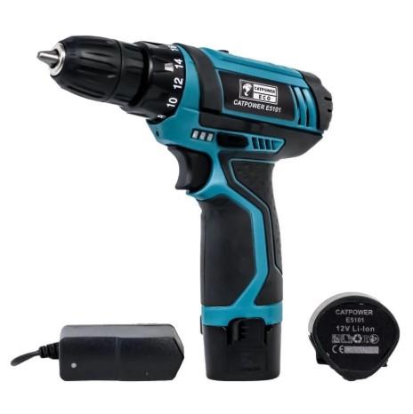 Catpower 5101E Çift Akülü Vidalama 12V 1.3Ah