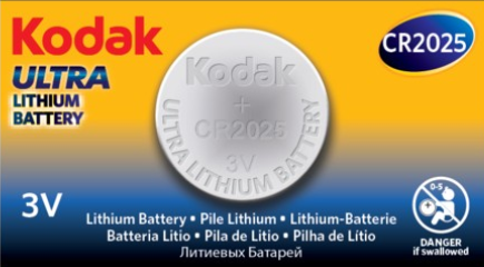 Kodak Cr2025 Max Lityum Para Pil