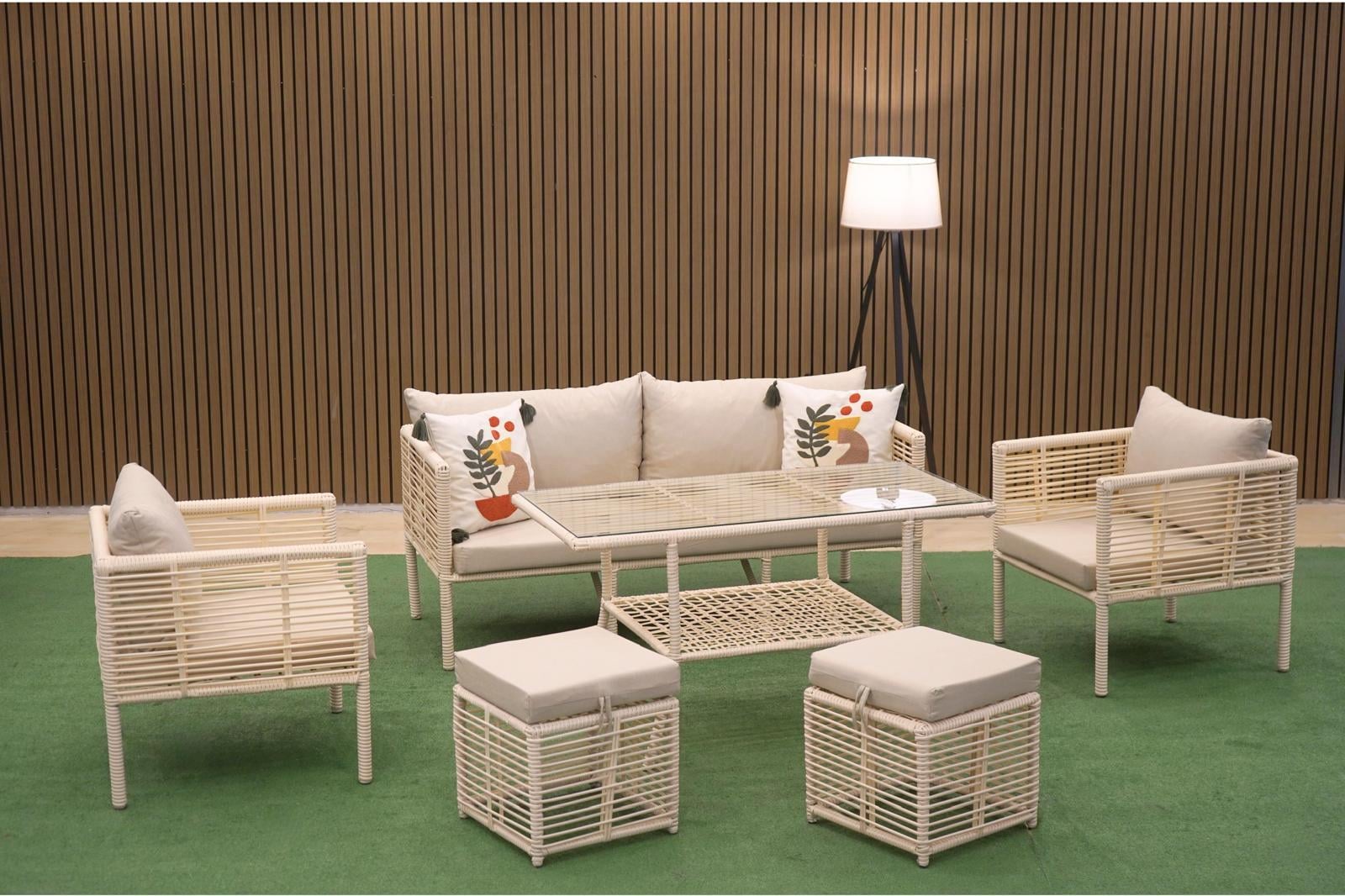 Vav Newyork Xl 3+1+1 Xl Oturma Grubu Kum