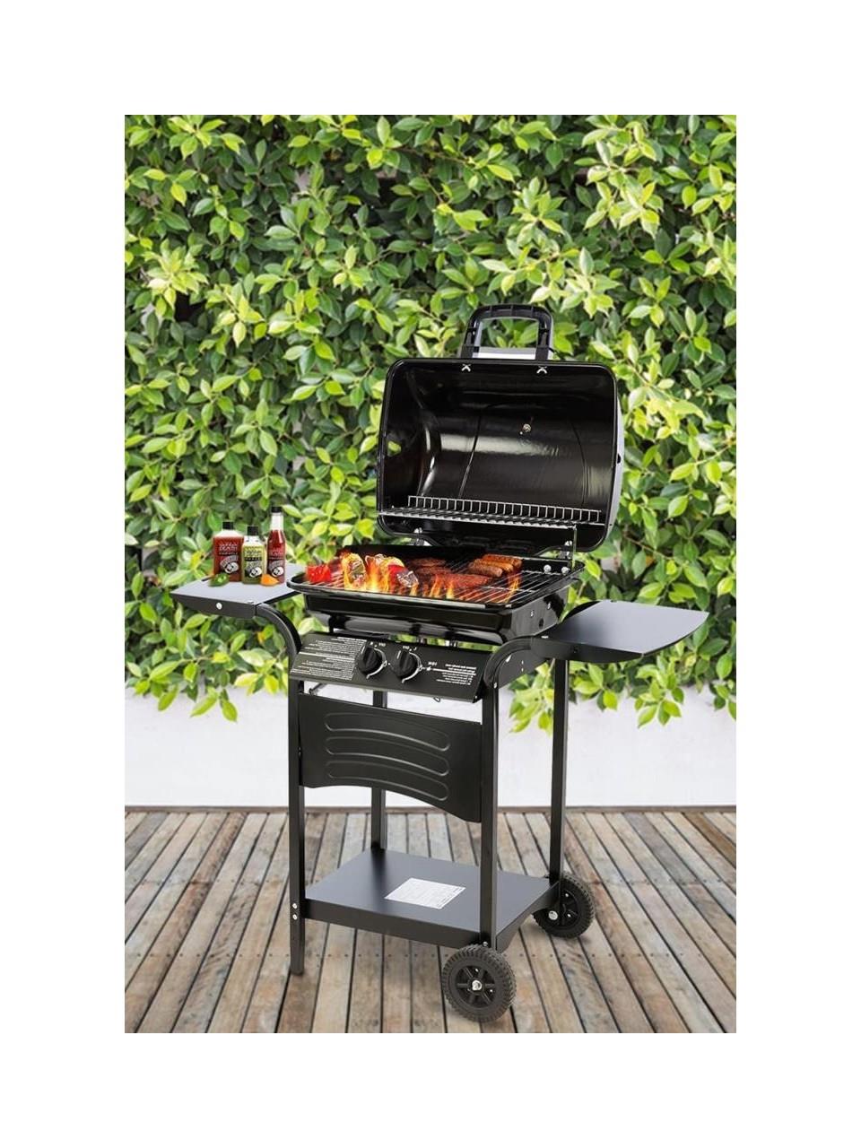 KİWİ KG-5881 KATLANIR GAZLI IZGARA BARBEKÜ