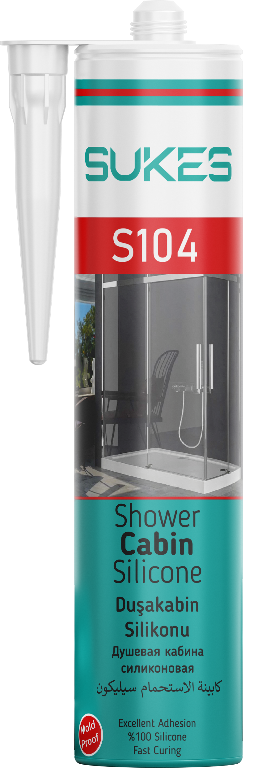 Sukes Duşakabin Silikonu Şeffaf 310 Gr