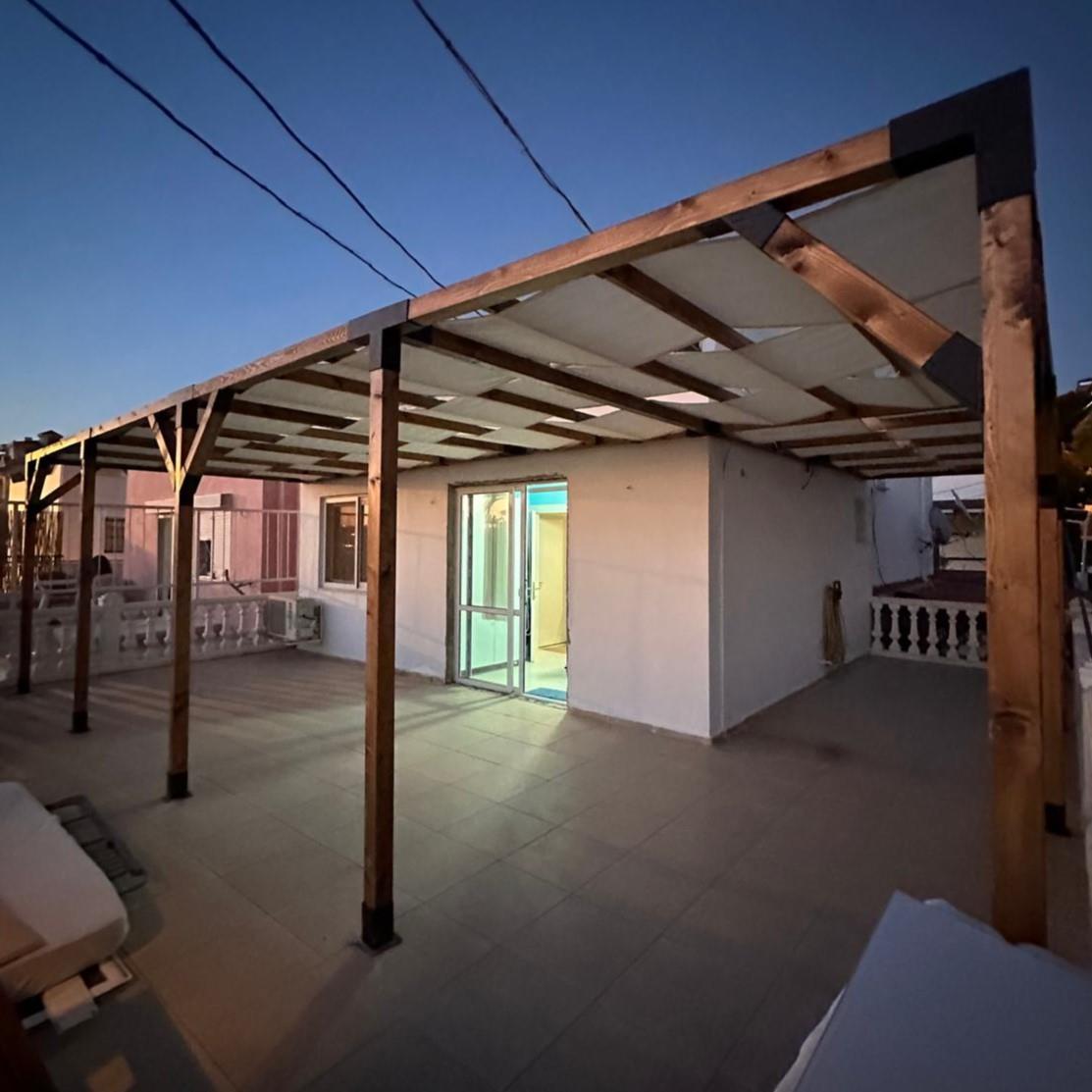 13 x 3 = 36 m2 TERAS PERGOLA KAMELYA ( 150 parça )