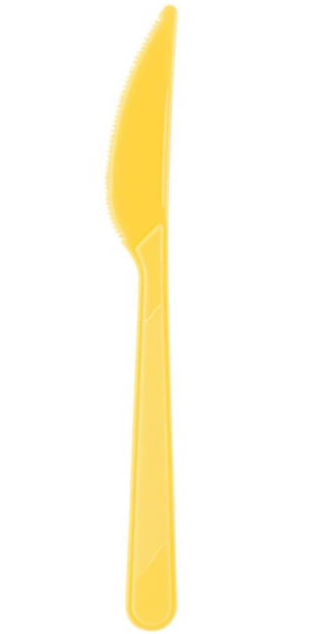 Bibo Bıçak Sarı 10Lu