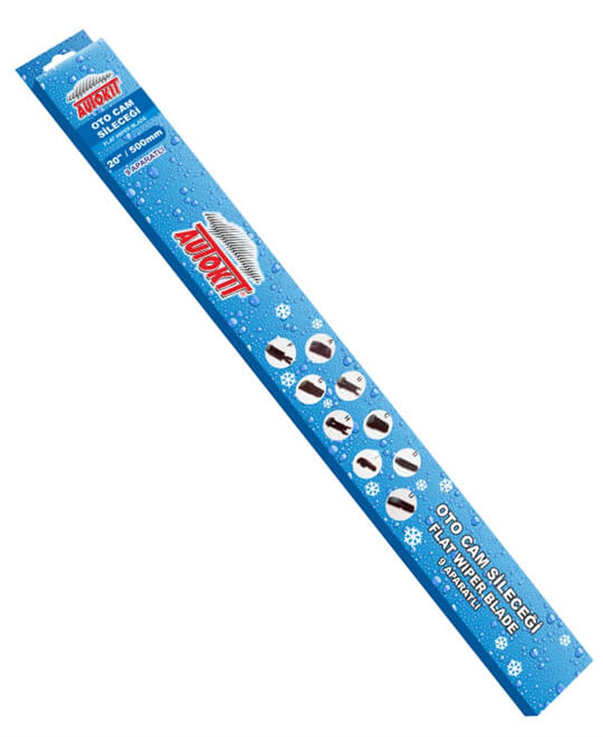 AUTOKIT 50 CM BANANA SİLECEK 9 APARATLI