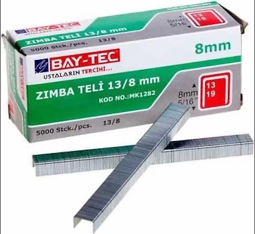 Bay-Tec 1282 Zımba Teli 13/8Mm