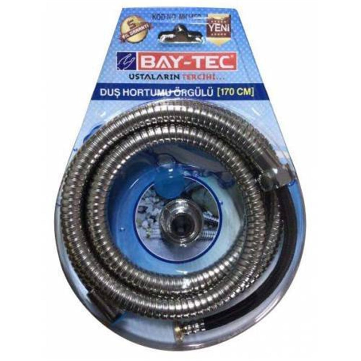 BAY-TEC ÖRGÜLÜ DUŞ HORTUMU 170 CM