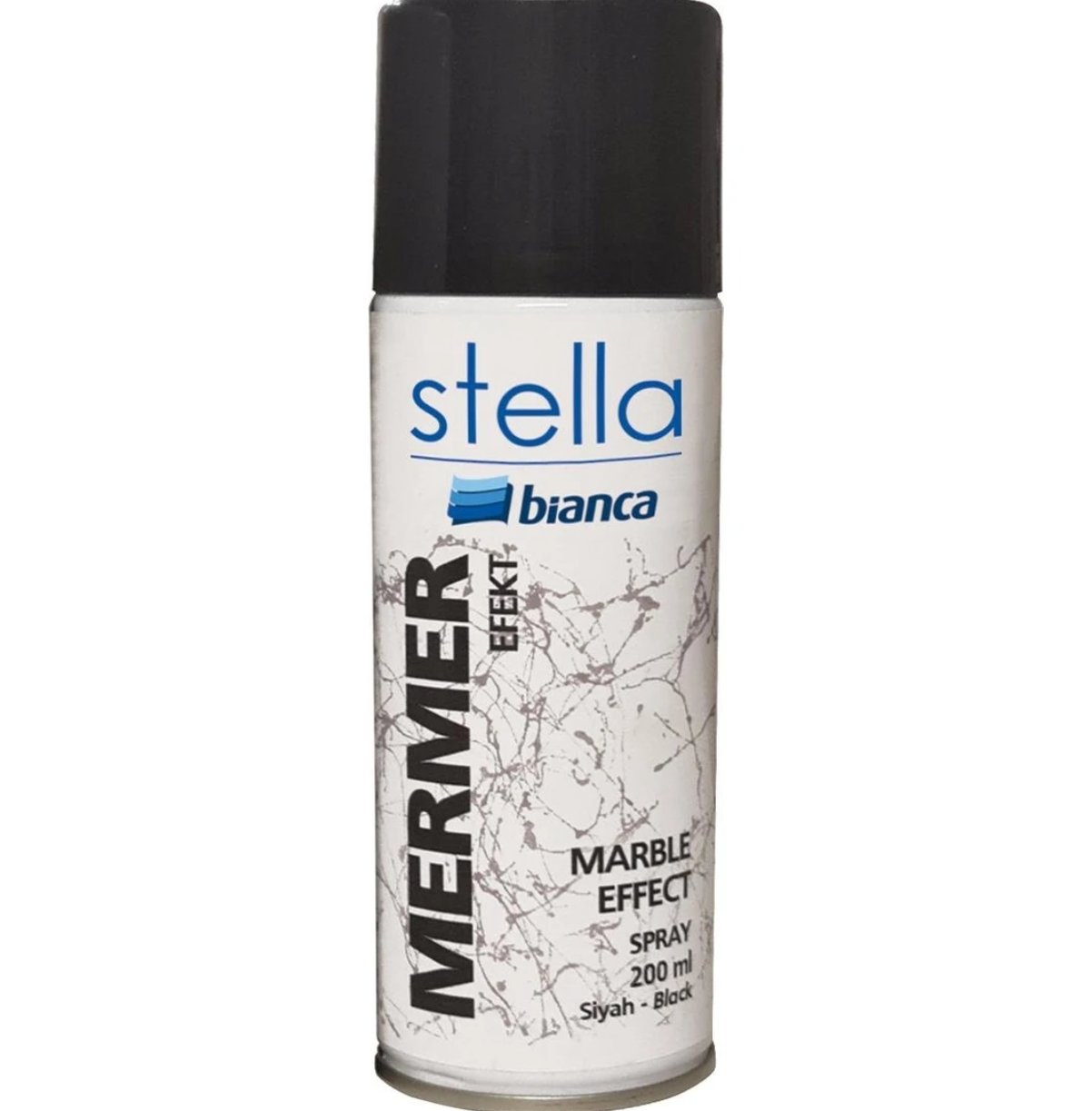 Bianca Stella Mermer Efekt Sprey Siyah 200 Ml