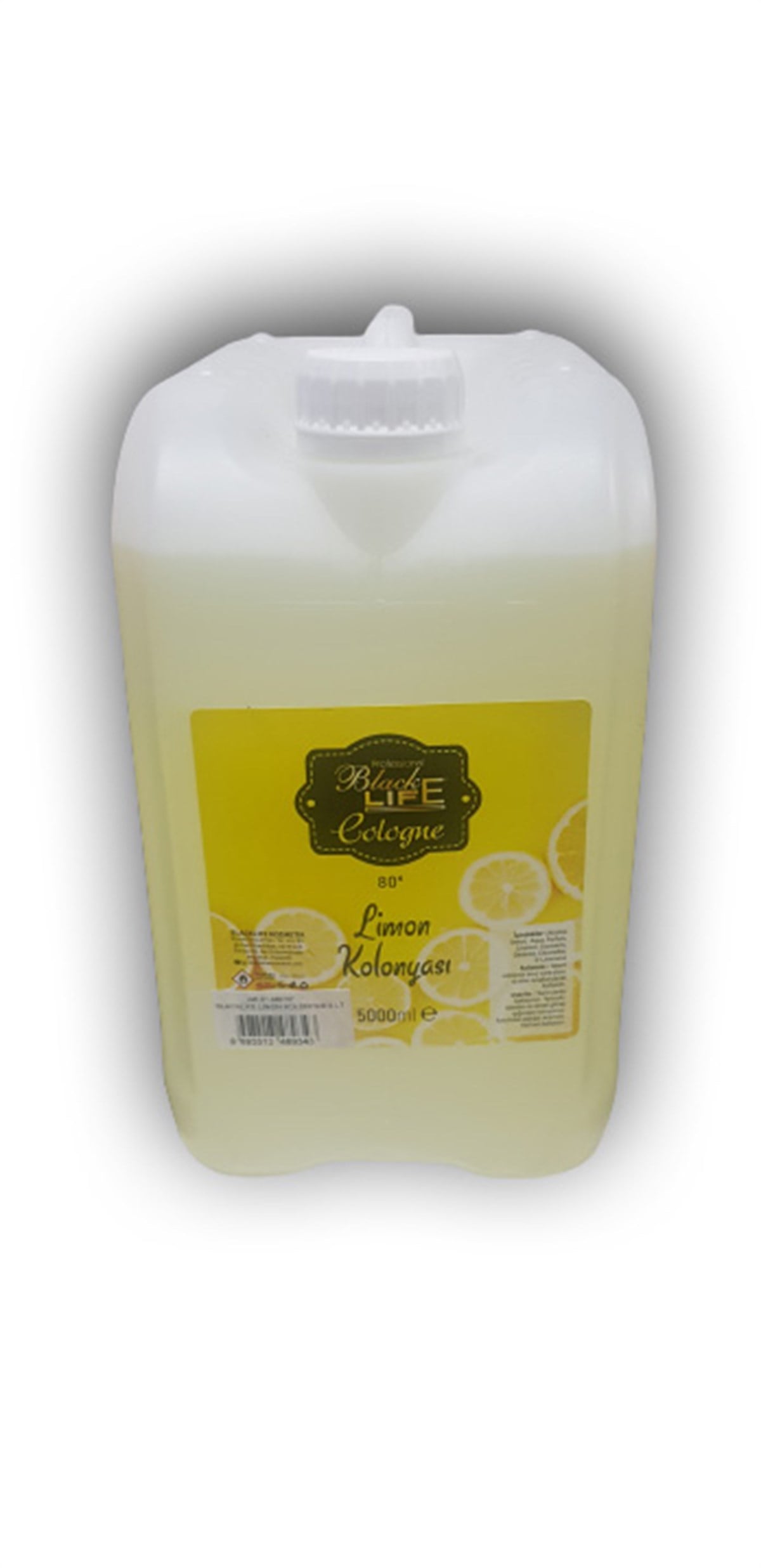 BLACKLİFE LİMON KOLONYASI 5 LT 